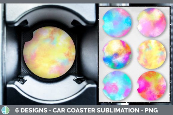 Download Galaxy Car Coaster | Sublimation Designs - Galaxy Collection