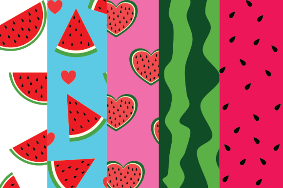 Download Watermelon Digital Paper, Pattern - Watermelon Collection
