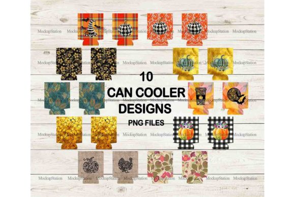 Download Fall Can Cooler Sublimation Bundle - Can cooler sublimation Collection