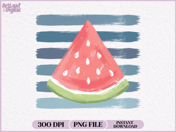 Download Preppy Textured Watermelon PNG - Watermelon Collection